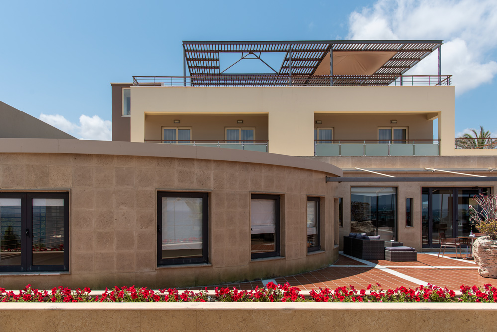 Outdoor area at Cretan Dream Resort