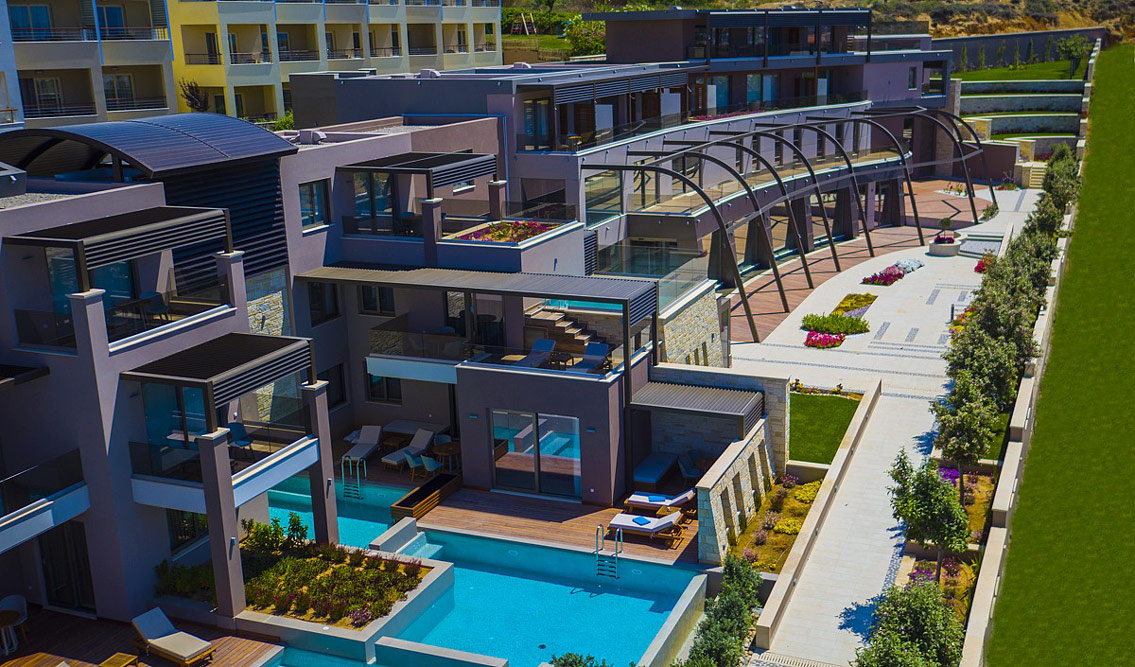 Exterior view of Cretanm Dream Resort and Spa
